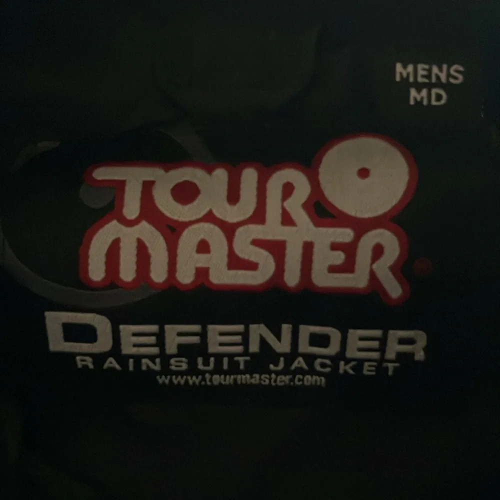 Tour Master Red and Black Motorcycle Jacket‎